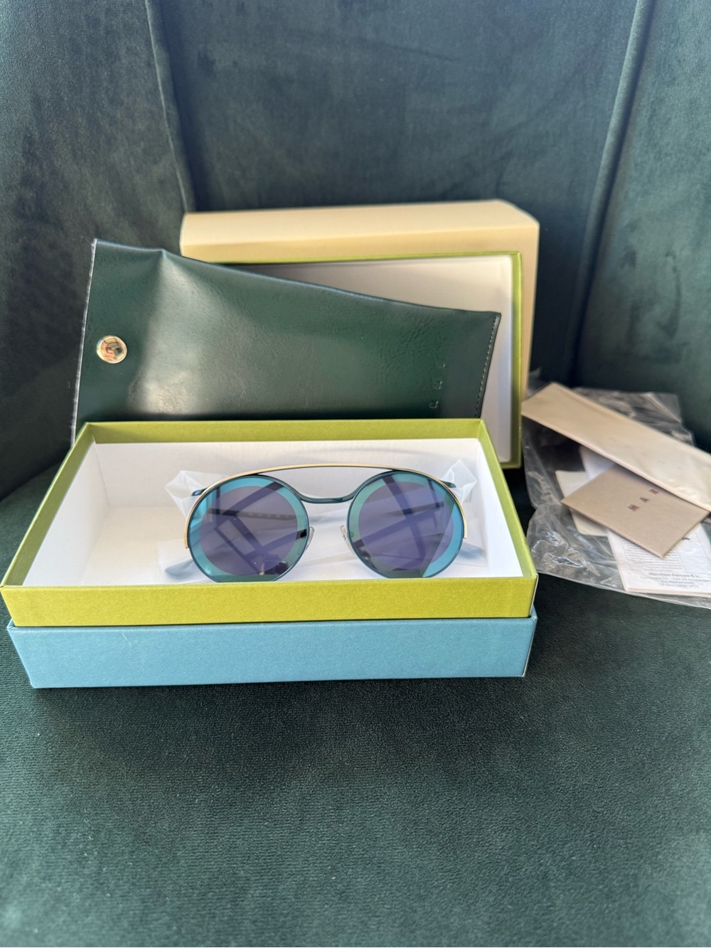 Marni Round Sunglasses for women